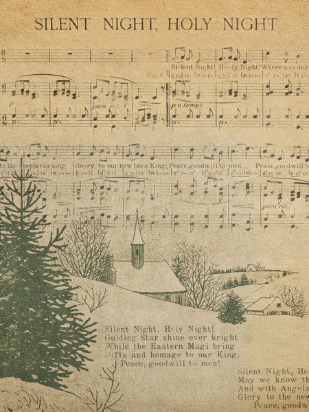 Notenblätter von Silent Night
